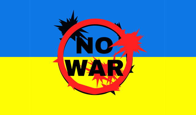No a la guerra Ucrania